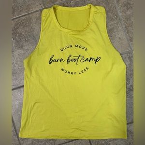 Burn boot camp tank